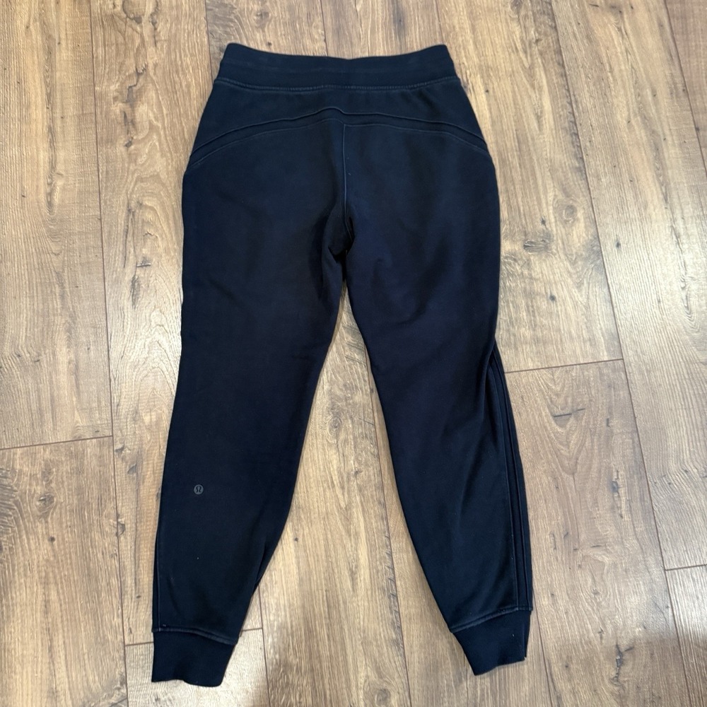 Lululemon Pants Womens 8 Black Warm Down Jogger II Sweatpants High Rise